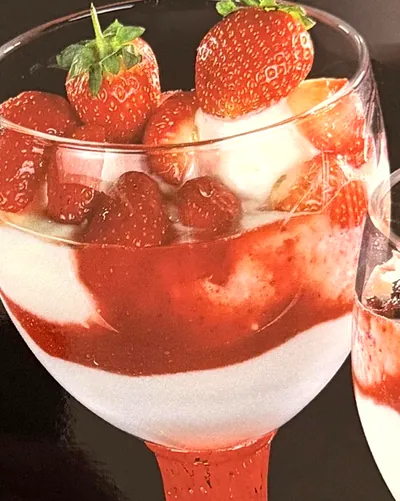 Joghurt Erdbeer